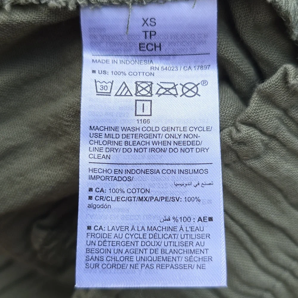 Old Navy Light Olive Green High Waist Women’s Shorts